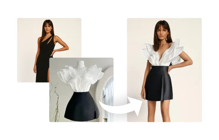 Virtual Clothing Swap for E-commerce Shoppers